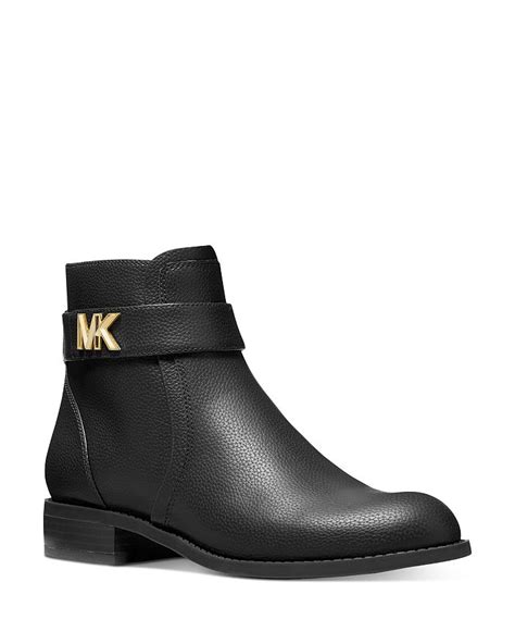 michael michael kors women's jilly flat booties|Michael Kors women's ankle boots.